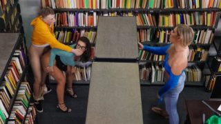 LilHumpers: Sneaky Librarian Gets College Cock – Slay Savage & Krissy Knight