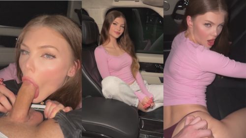 MilaKittenX – Car Sex Tape