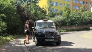 Sex In Taxi: Tattooed bitch gets a very special cream from his hard dick – Joana Intense