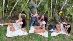 Emily Rinaudo – Public Park Picnic Fucking