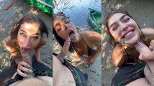 Emily Rinaudo – Public Lake Side Facial